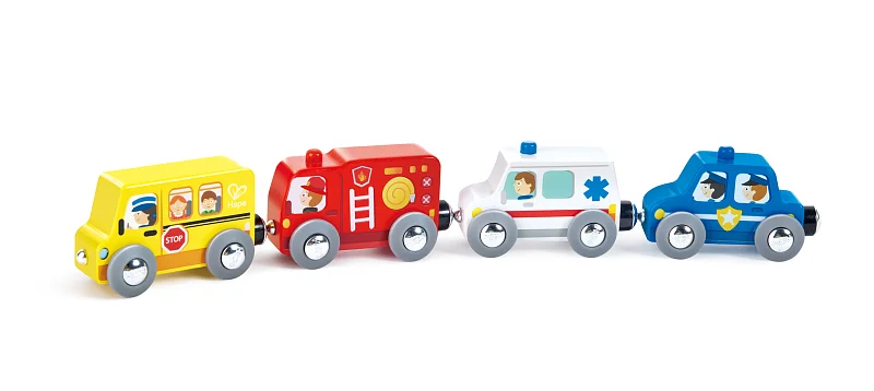 Vláček - Městská vozidla 4 v 1