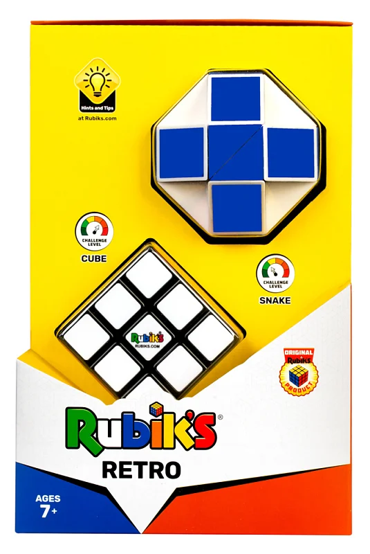Rubikova kostka sada retro (snake + 3x3x3)