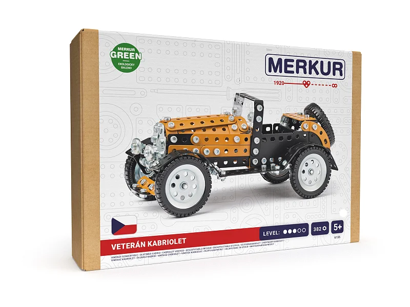 Merkur - Veterán Aero, 382 dílků