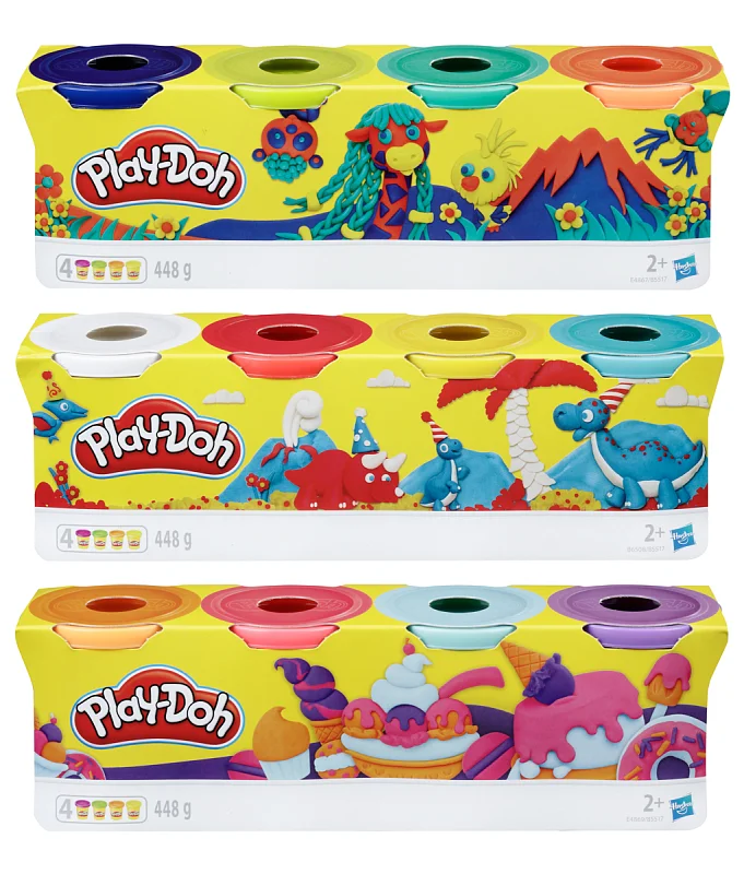 Play-Doh Balení 4ks kelímků 