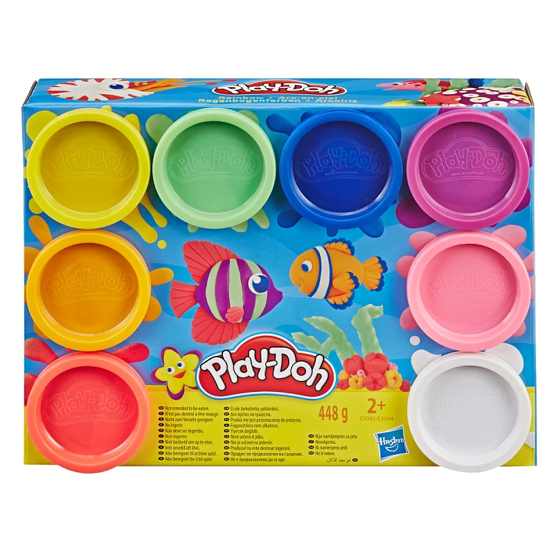 Play-Doh 8ks kelímků, sada A, ass.