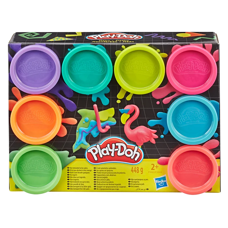 Play-Doh 8ks kelímků, sada B, ass.