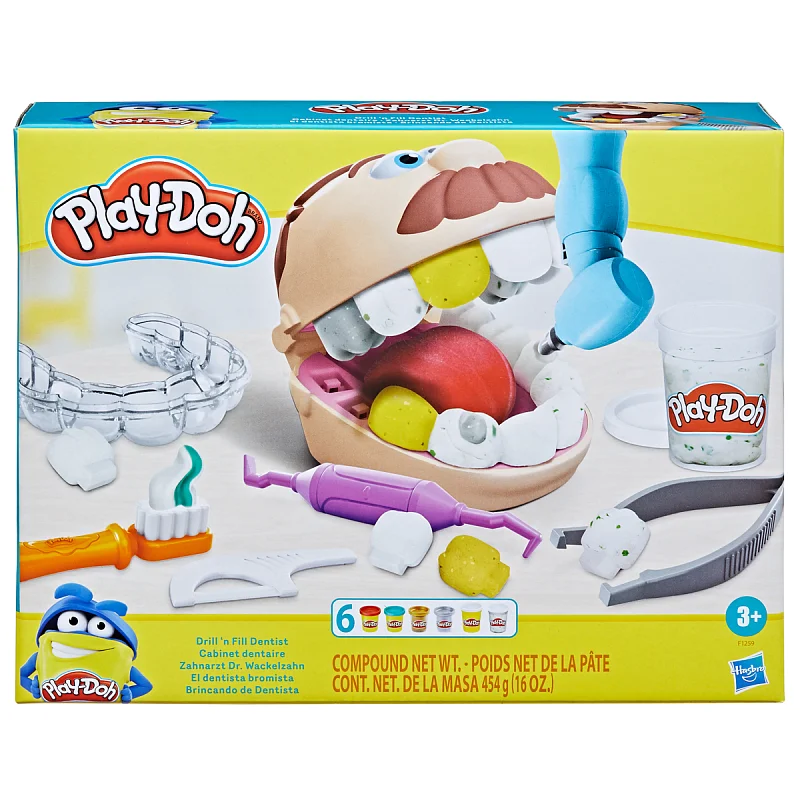 Play-Doh Zubař Drill'n fill