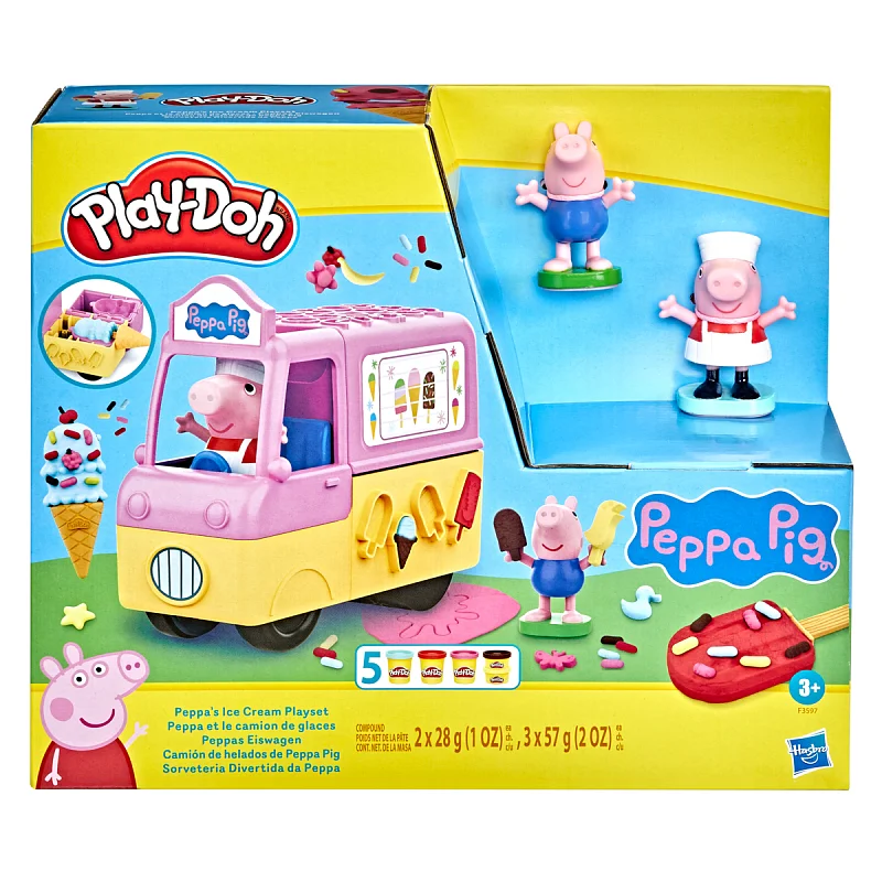 Play-Doh Zmrzlinová sada Prasátko Peppa