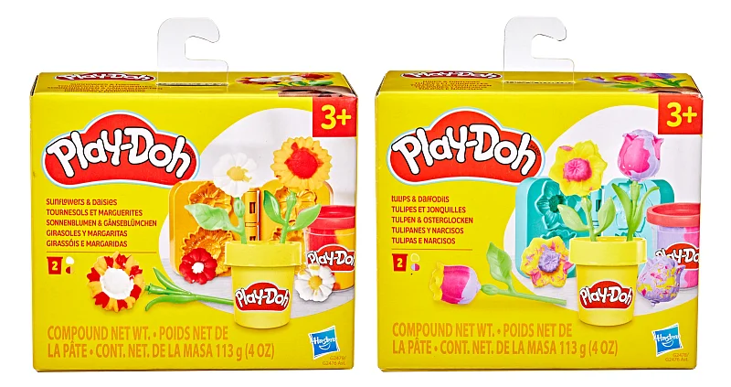 HASBRO - Play-Doh Malé květiny