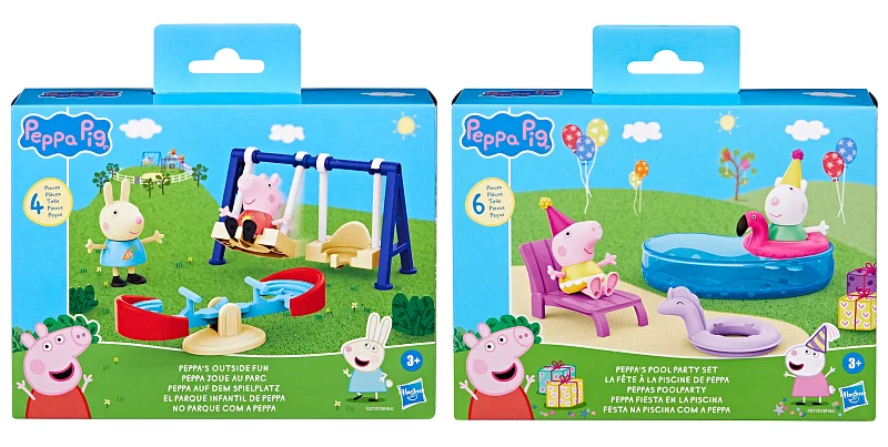 HASBRO - Prasátko Peppa Pig kolekce figurek assort, 4 balení, 2 druhy