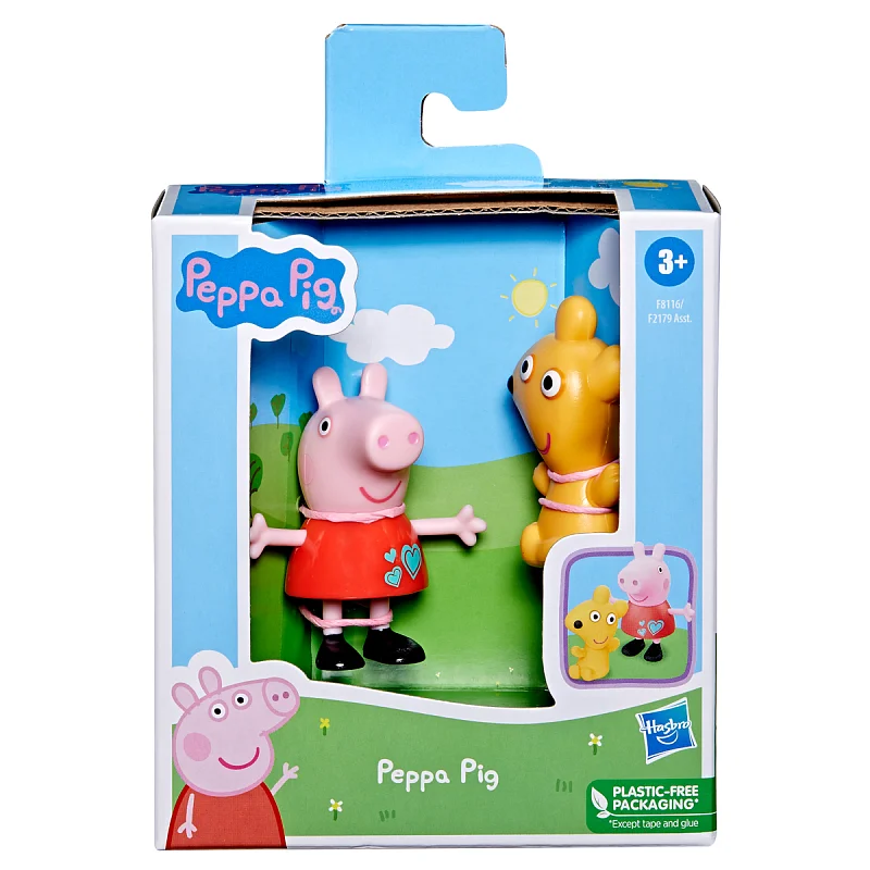 HASBRO - Prasátko Peppa Pig a kamarádi s medvídkem