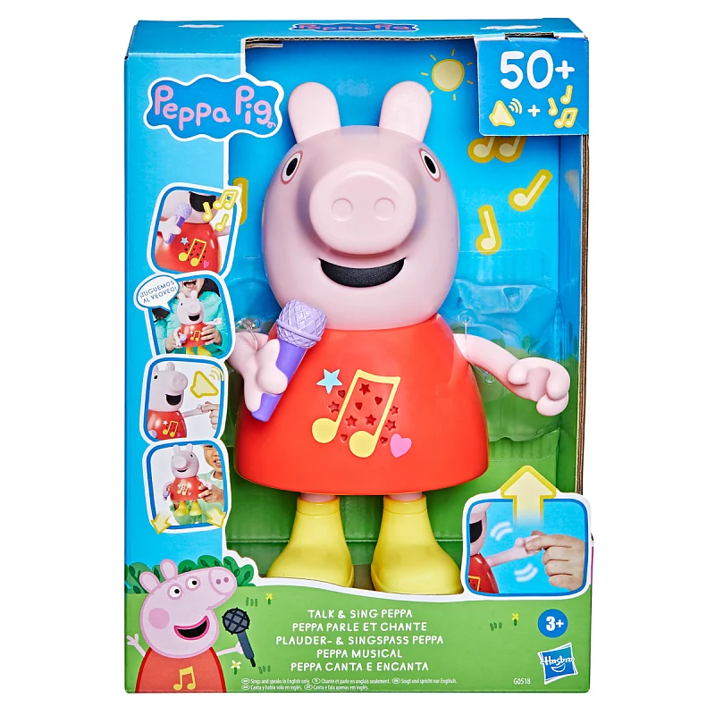 HASBRO - Prasátko Peppa Pig mluvící a zpívající
