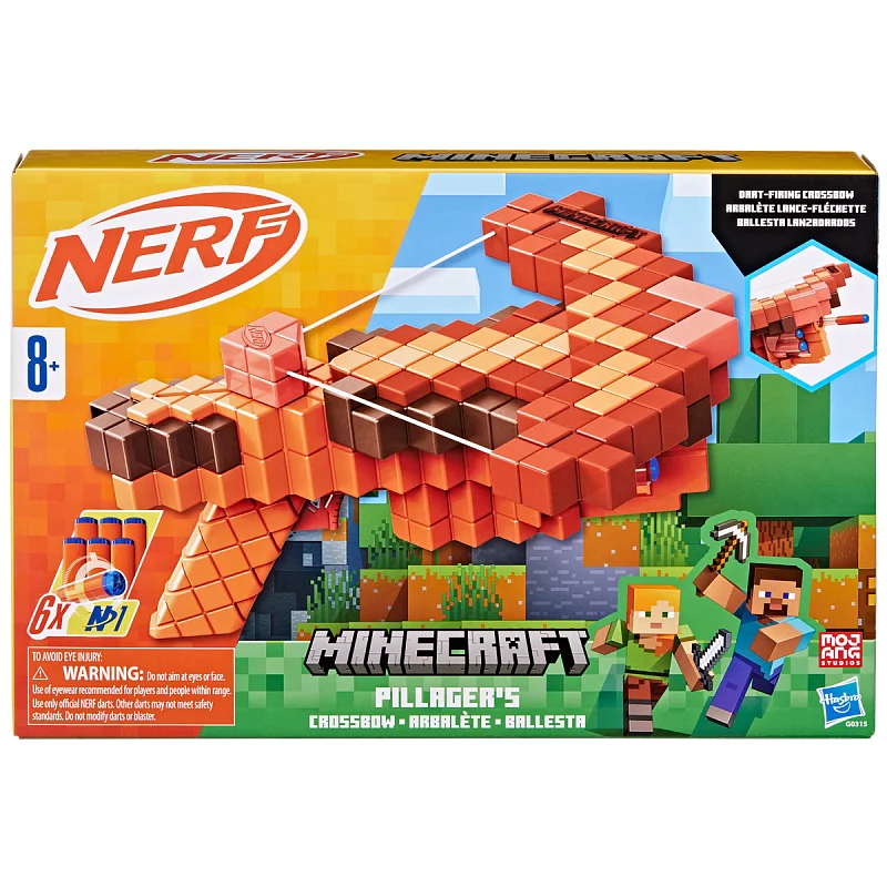 Nerf Minecraft Pillagers Crossbow