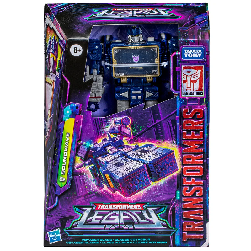 HASBRO - Transformers Generations Legacy figurka Voyager 18cm, S Soundwave
