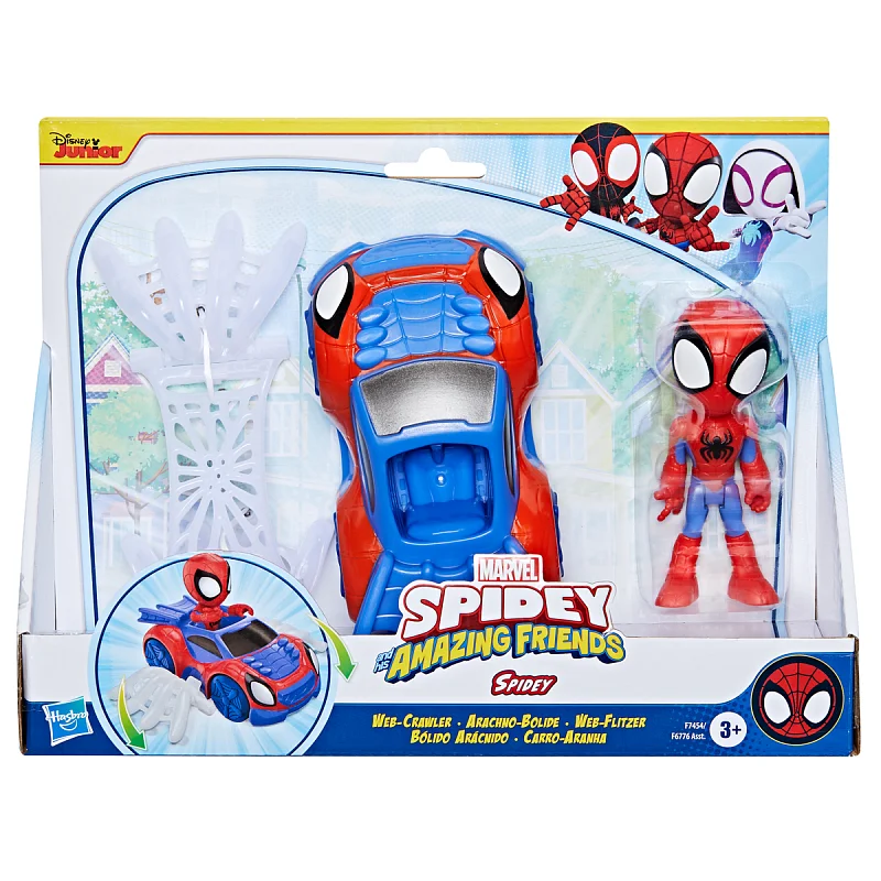 HASBRO - Spider-Man Spidey a jeho úžasní přátelé Základní vozidlo Spidey