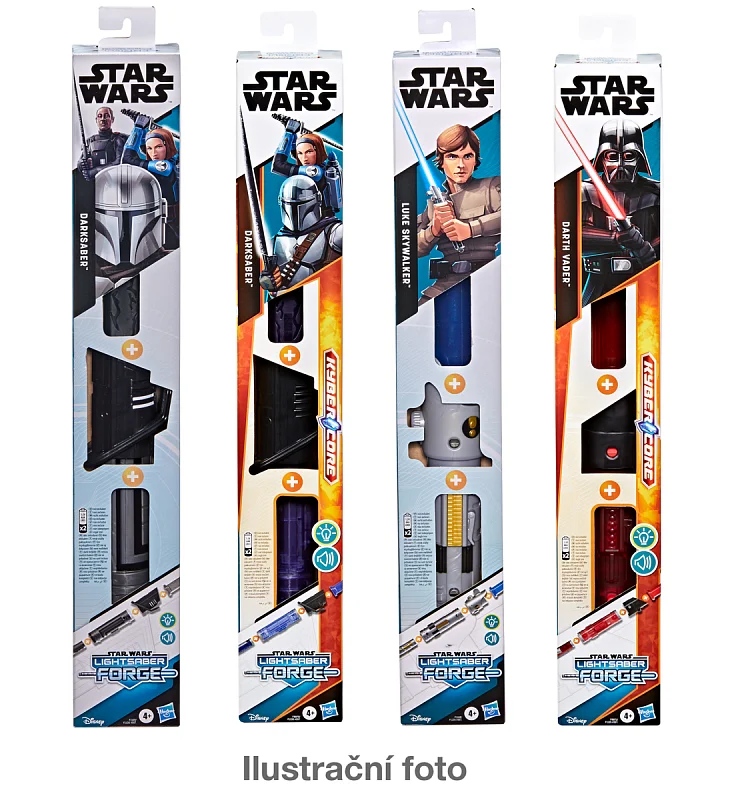 HASBRO - Star Wars LS Forge meč se světlem a zvukem assort