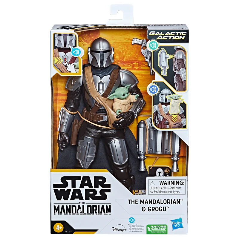 Star Wars Mandalorian a Grogu figurka 30cm