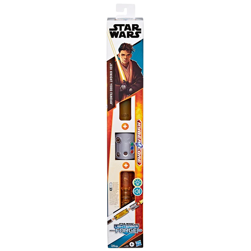 HASBRO - Star Wars LS Forge meč se světlem a zvukem - Jedi Knight Yord Fandar
