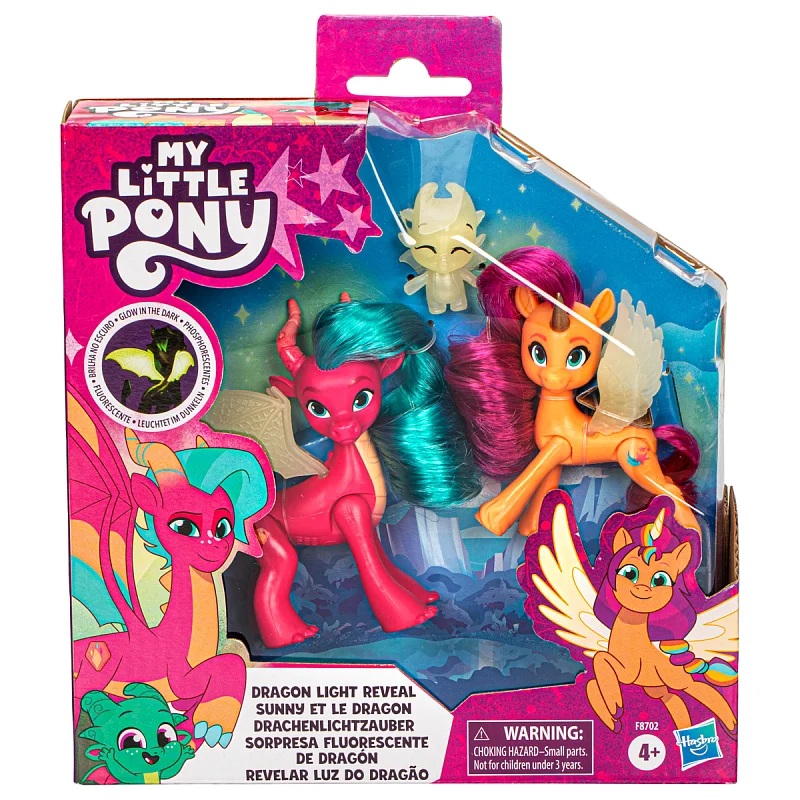 My Little Pony Magie světla Draků 3-pack figurky