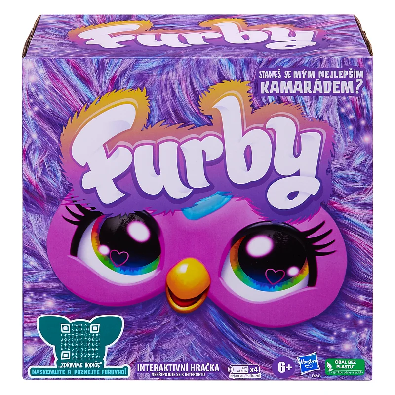 Furby fialový CZ verze