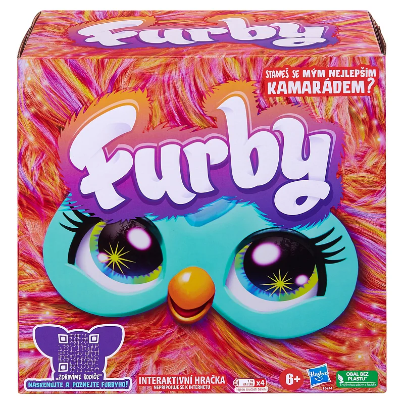 Furby korálový CZ verze