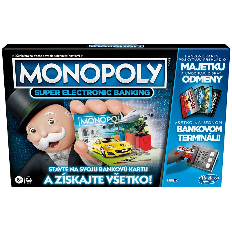 MONOPOLY Super Elektronické bankovnictví SK verze