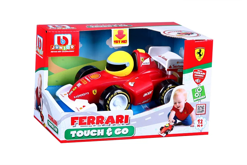 BB Junior - Ferrari F2012 se zvuky, červená