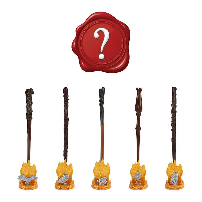 SpinMaster HARRY POTTER Sběratelské hůlka čarodějů s podstavcem 2A