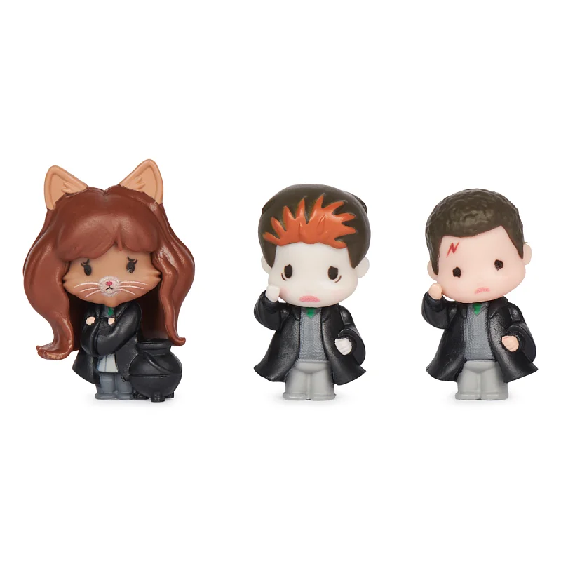 SpinMaster HARRY POTTER Trojbalení Mini figurek Harry, Ron a Hermiona