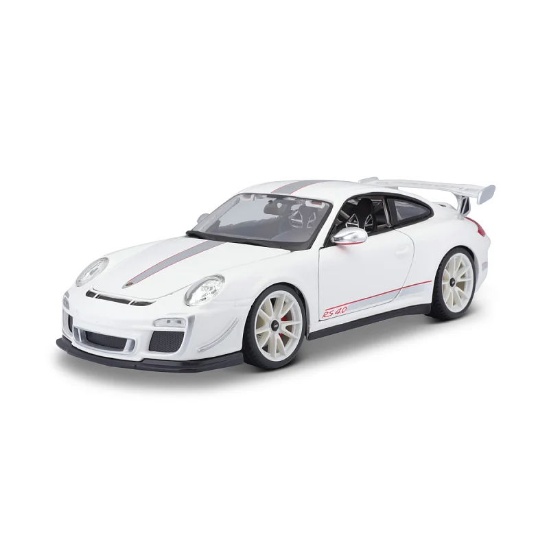 Bburago - Auta HOBBY, Porsche 911 GT3 RS 4.0, bílá, 1:18