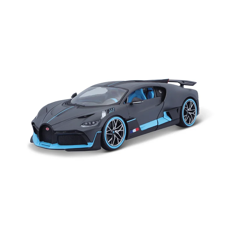 Bburago - Auta HOBBY, Bugatti Divo, matná tmavě šedá, 1:18