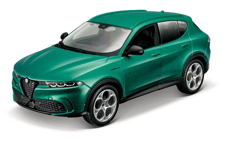Bburago - Auta HOBBY, Alfa Romeo Tonale, zelená metalíza, 1:24