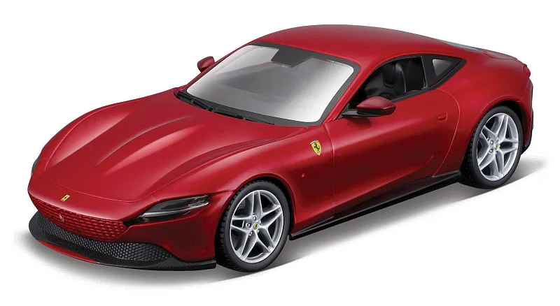 Bburago - RACE+PLAY, Ferrari Roma, červená, 1:24