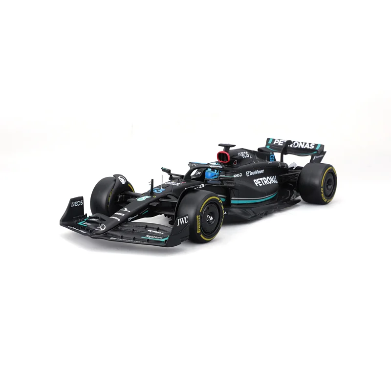 Bburago - RACE Formule F1, Team Mercedes-AMG Petronas W14 (2023), #63 George Russell, 1:24