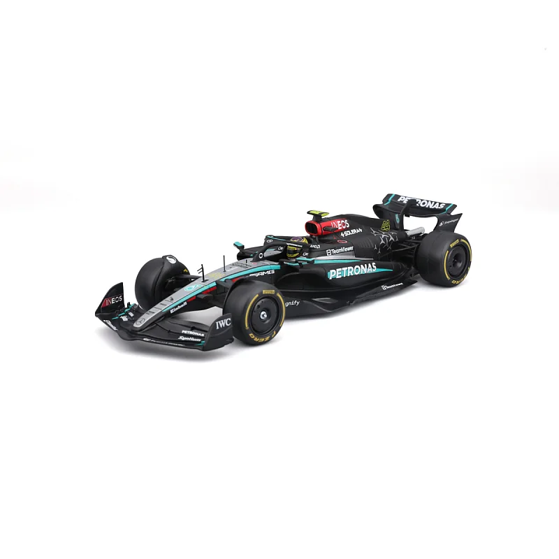 Bburago - RACING MODEL KIT, Formule Mercedes-AMG Petronas W15 (2024), #44 Lewis Hamilton, 1:24