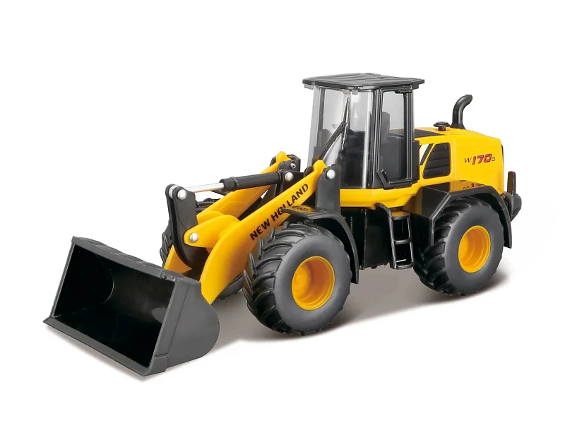 Bburago - Construction, New Holland W170D - Kolový nakladač, 1:50