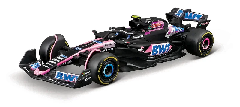 Bburago - RACE Formule F1, Team Alpine A524 (2024), #10 Pierre Gasly, 1:43