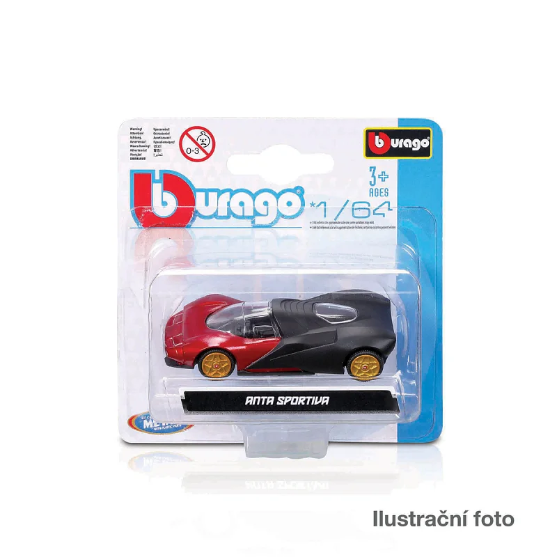 Bburago - Auta, blister, 1:64, assort