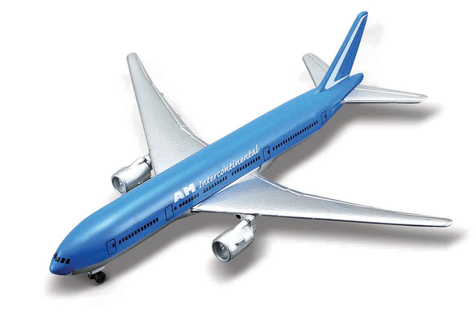 Maisto - Fresh Metal Tailwinds - letadla, Boeing 777-200, modro-stříbrná, blister