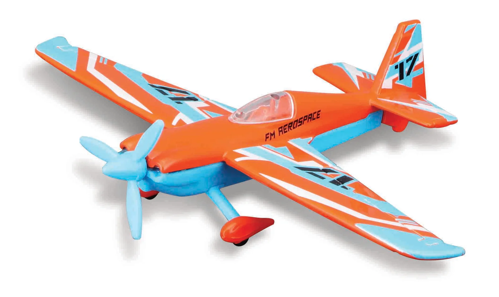 Maisto - Fresh Metal Tailwinds - letadla, Air Cutter, oranžovo-modrá, blister