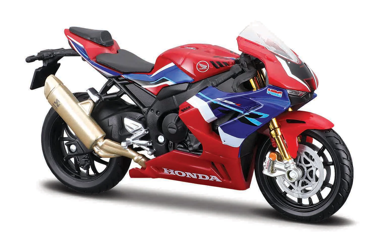 Maisto - Motocykl, HONDA CBR1000RR-R Fireblade SP, červeno-modrá, 1:18, blister box