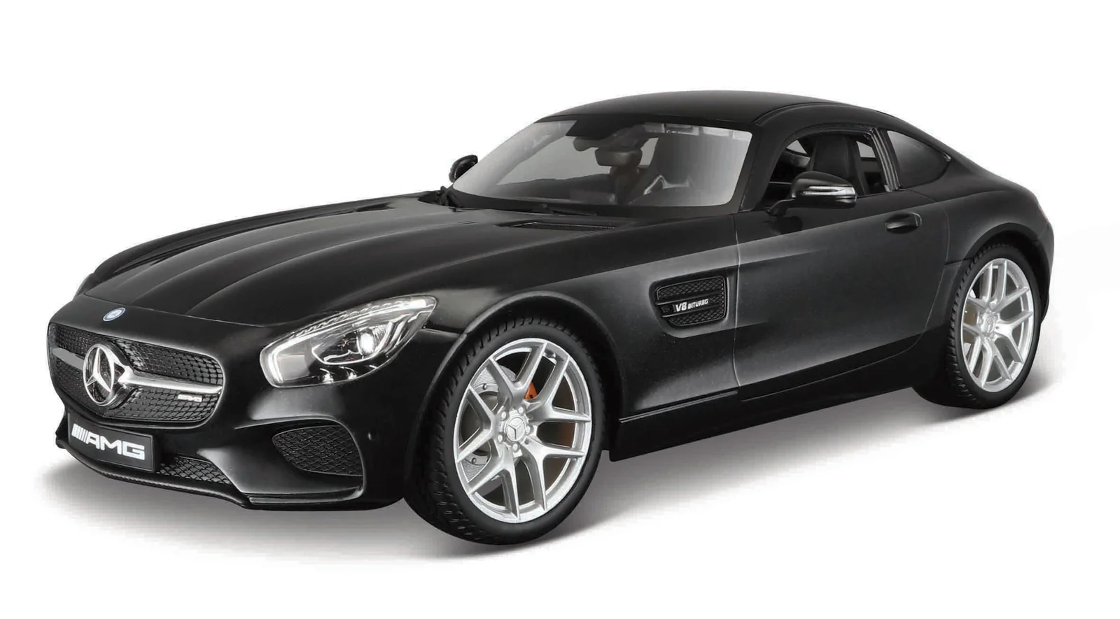 Maisto - Mercedes-AMG GT, metal černá, 1:18