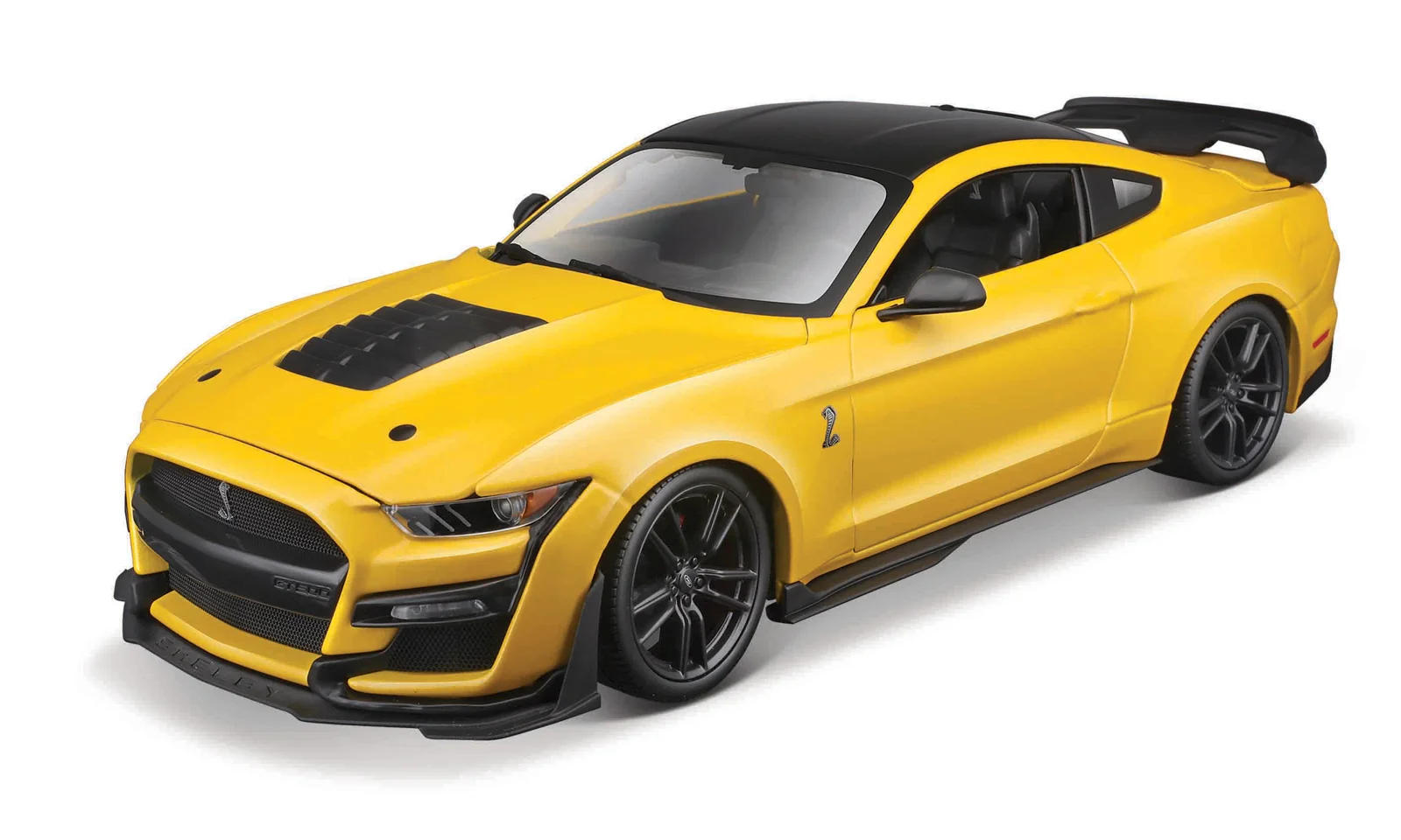 Maisto - 2020 Mustang Shelby GT500, metal žlutá, 1:18