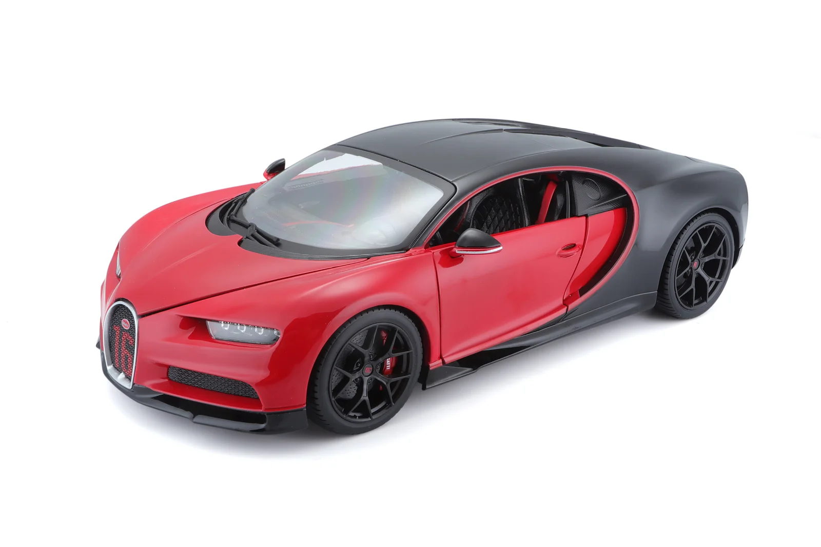 Maisto - Bugatti Chiron Sport, červeno-černá, 1:24