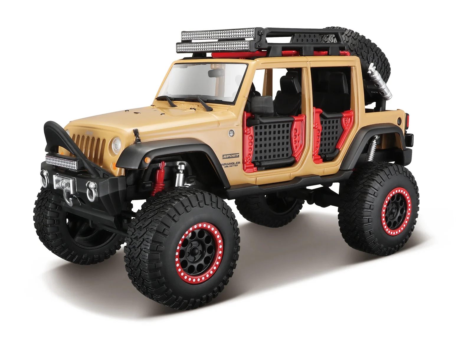 Maisto - Jeep Wrangler Unlimited 2015, 1:24