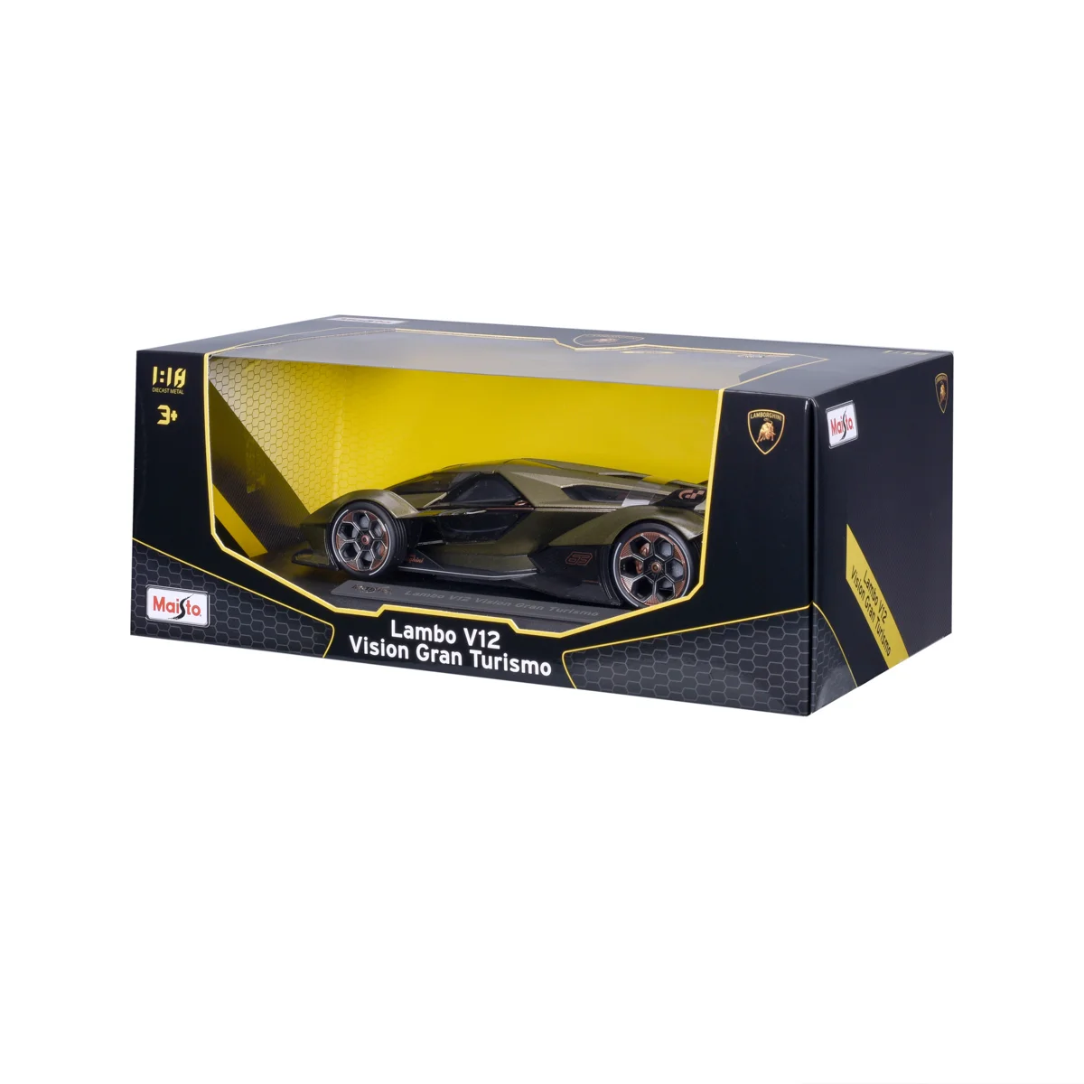 Maisto - Lamborghini V12 Vision Gran Turismo, zelená, 1:18