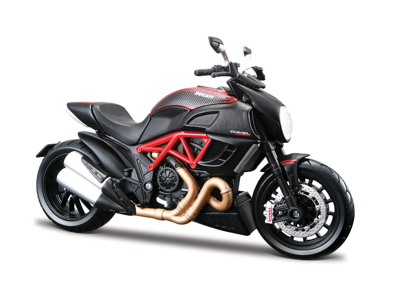 Maisto - 1:12 AL Motorcycles -  Ducati Diavel Carbon