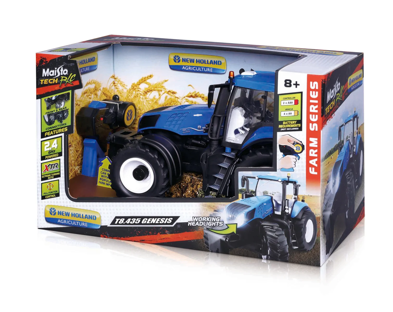 M. Tech RC, New Holland Tractor, 2,4 Ghz