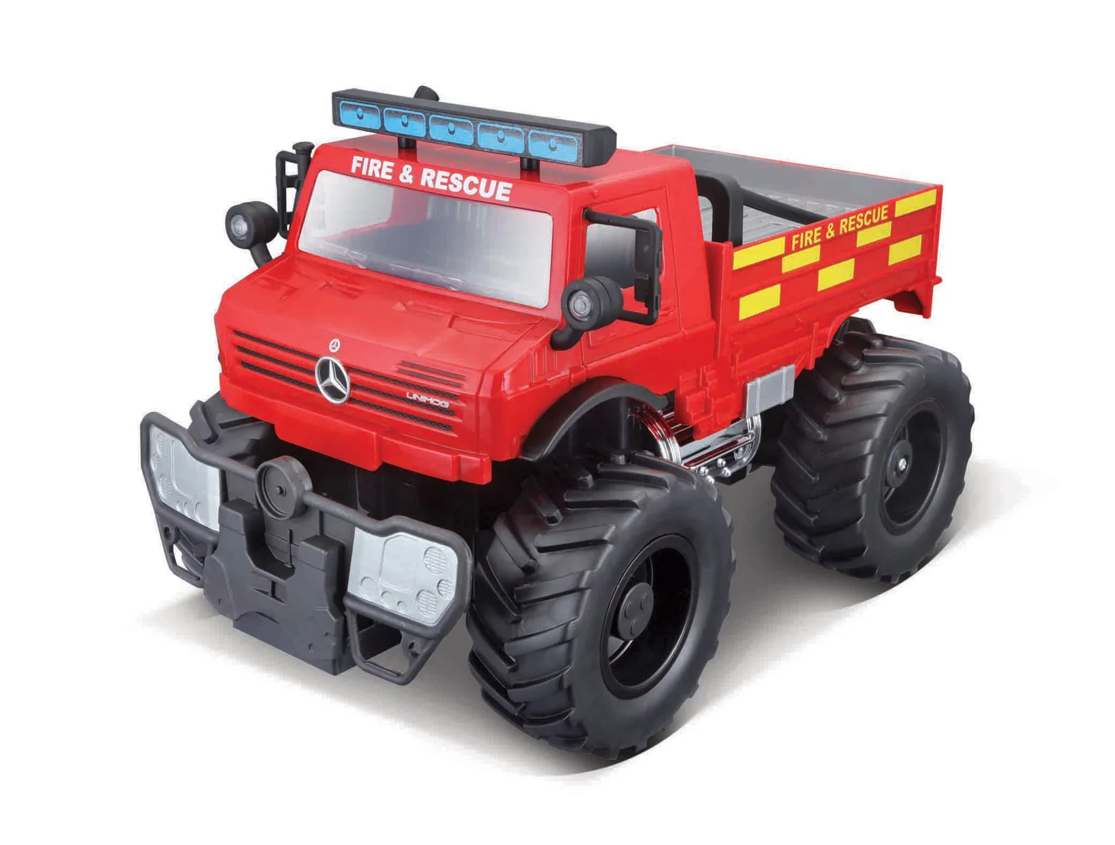 Maisto RC - Mercedes-Benz Unimog U5000 Fire, hasiči