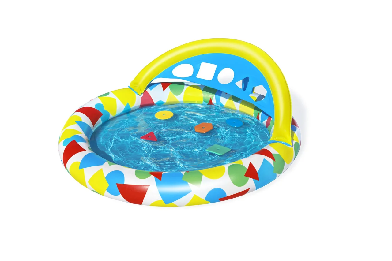 Nafukovací bazének s vkládáním tvarů, 1,20m x 1,17m x 46cm
