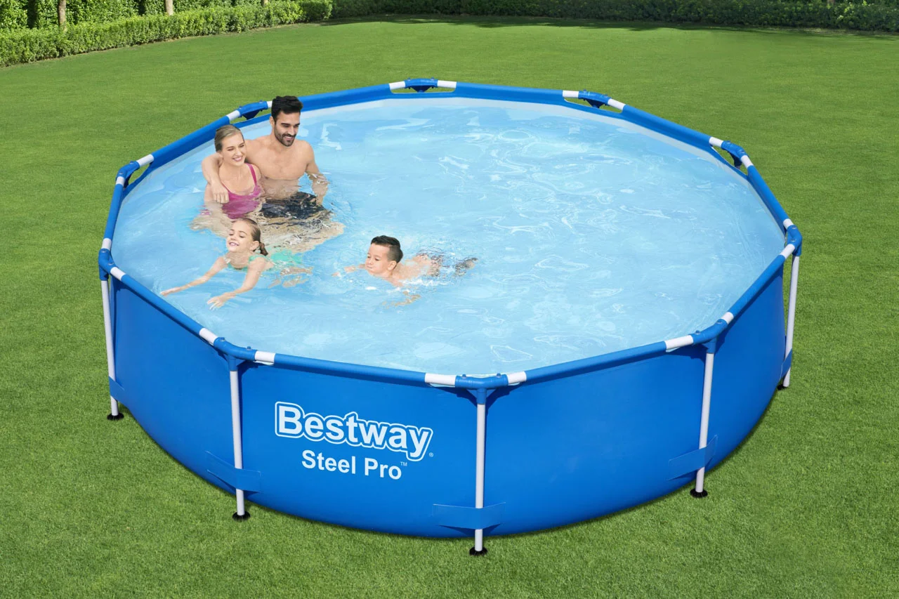 Nadzemní bazén kruhový Steel Pro, průměr 3,05m, výška 76cm