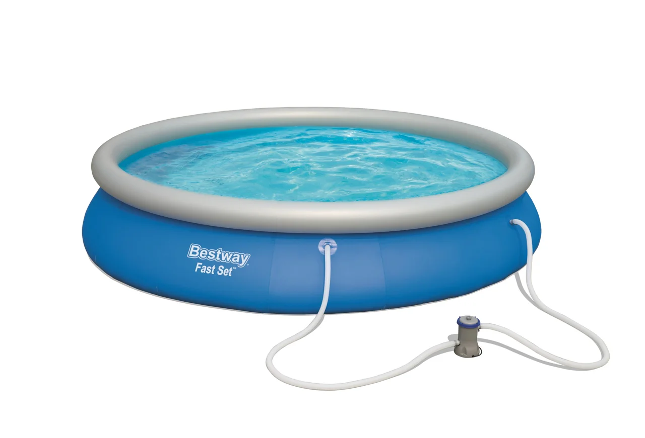 Nadzemní bazén kruhový Fast Set, kartušová filtrace, průměr 4,57m, výška 84cm 