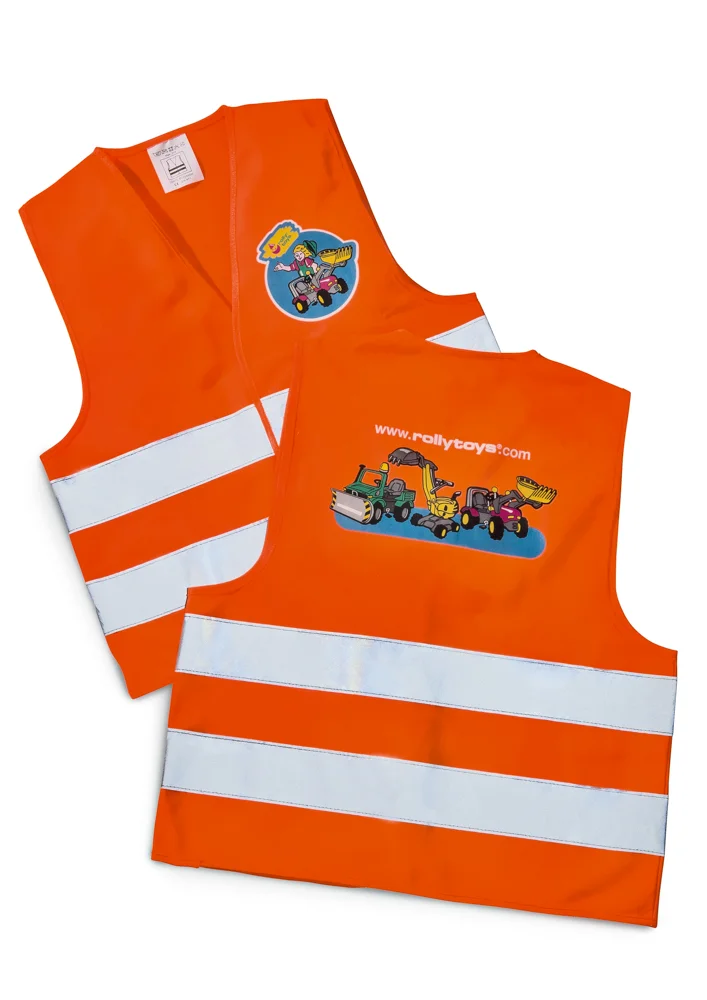 Dětská bezpečnostní vesta Rolly oranžová