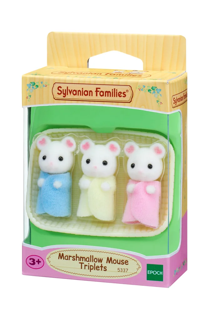 Baby Marshmallow myšky trojčata